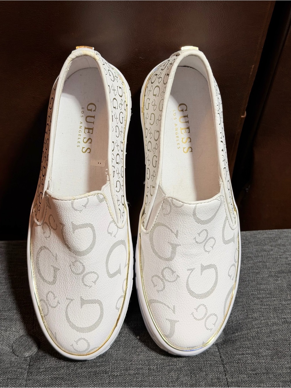 Michael Kors Kendrick Slip On Espadrille Flats Pale Gold[ Size 9.5] - Picture 5 of 10
